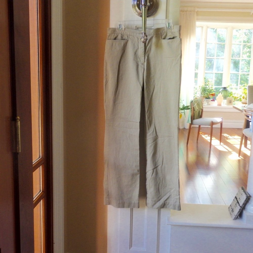 J. Crew Khaki cotton Chino Pants size 10